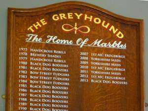 Greyhound board (indoor)
